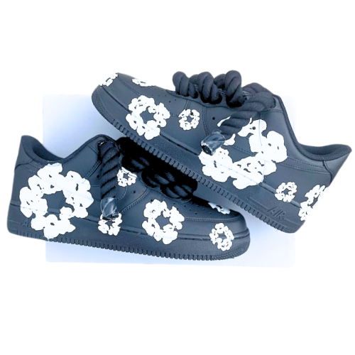 Custom Denim Tears Air Force 1 Shoes